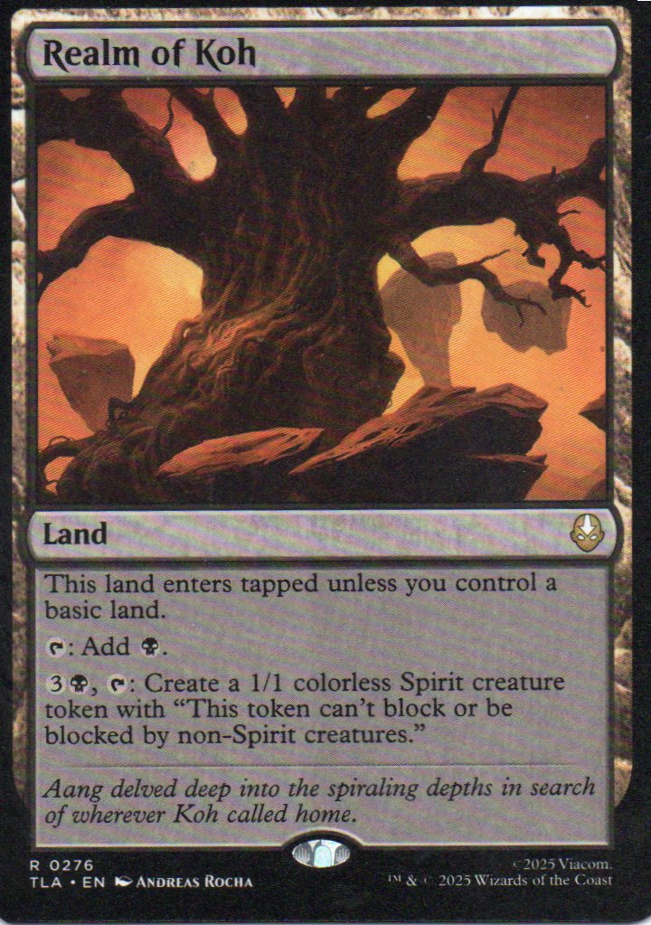 Realm of Koh TLA 276 Rare Ingles