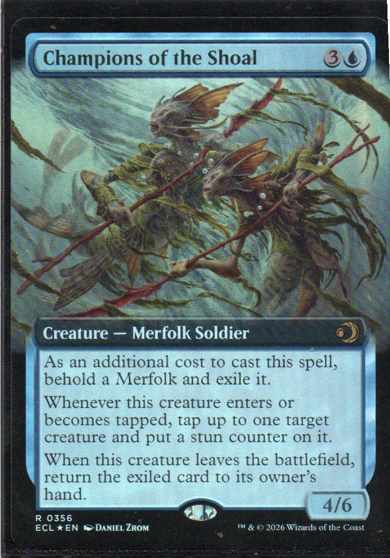 Champions of the Shoal ECL 356 Rare Foil Ingles