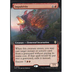 Impulsivity ECC 033 Rare Ingles