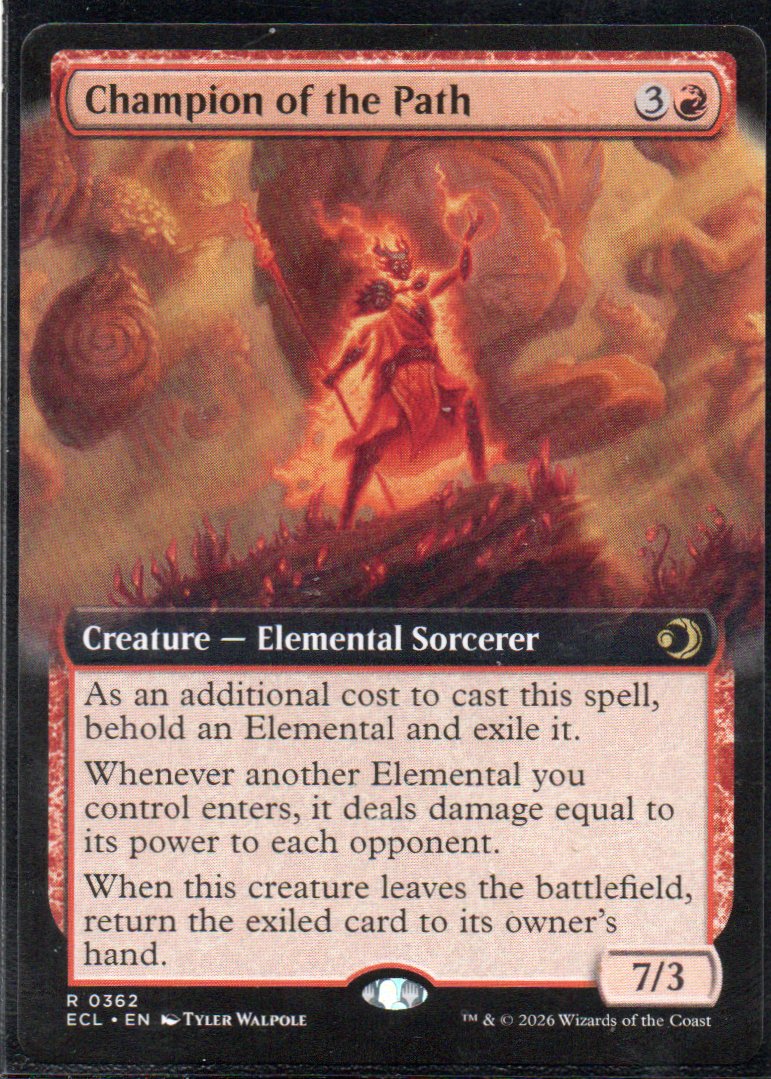 Champion of the Path ECL 362 Rare Ingles