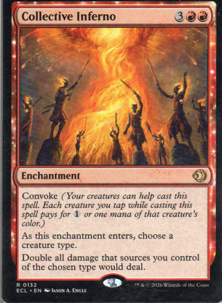 Collective Inferno ECL 132 Rare Ingles
