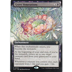 Grave Venerations ECL 029 Rare Ingles