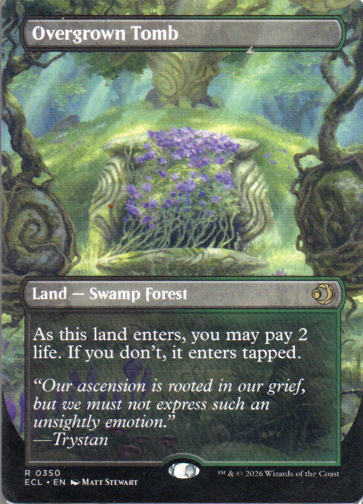 Overgrown Tomb ECL 350 Rare Ingles