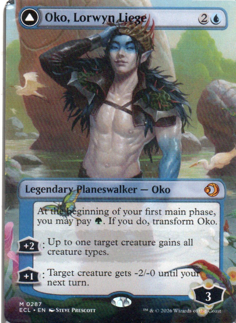 Oko, Lorwyn Liege ECL 287 Rare Ingles