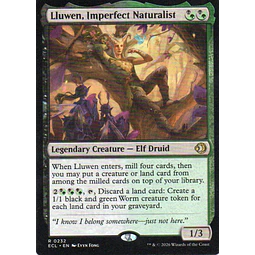 Lluwen, Imperfect Naturalist ECL 232 Rare Ingles