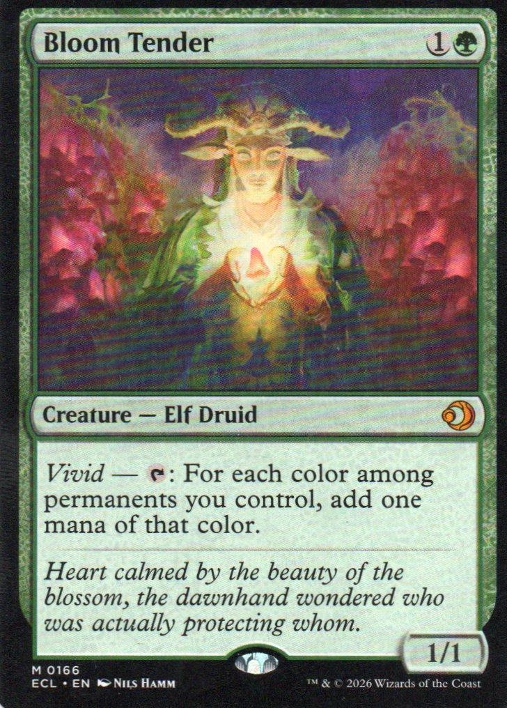 Bloom Tender ECL 166 Mythic rare Ingles