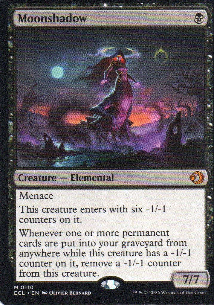 Moonshadow ECL 110 Mythic rare Ingles
