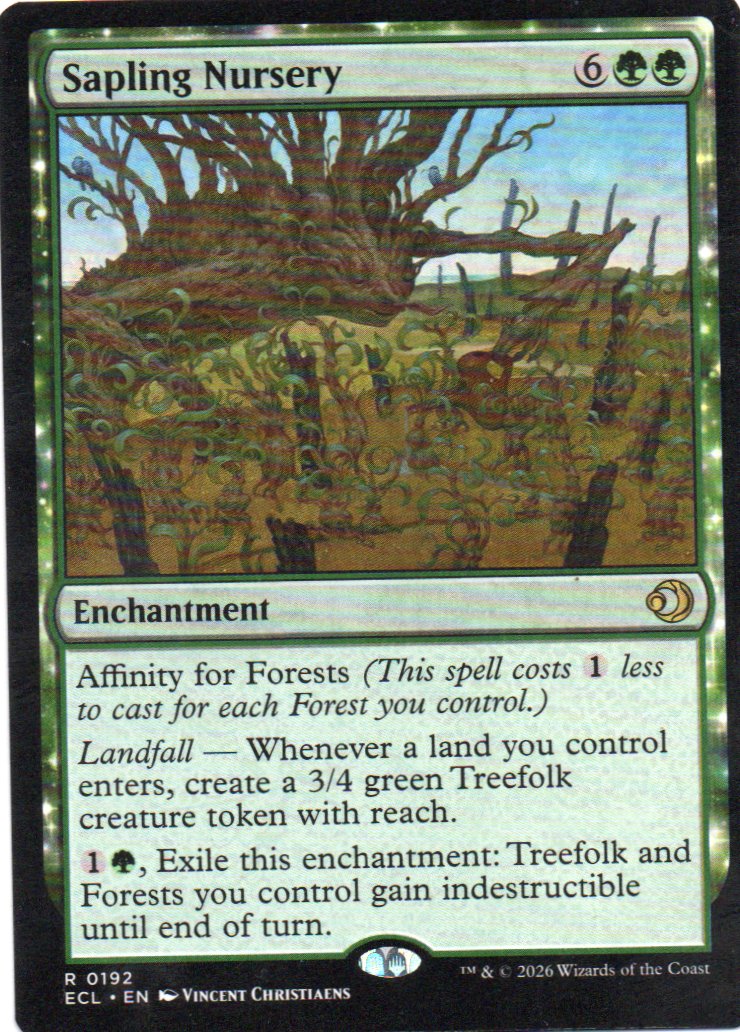 Sapling Nursery ECL 192 Rare Ingles