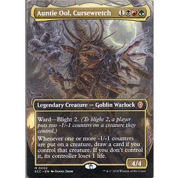 Auntie Ool, Cursewretch ECC 002 Mythic rare Ingles