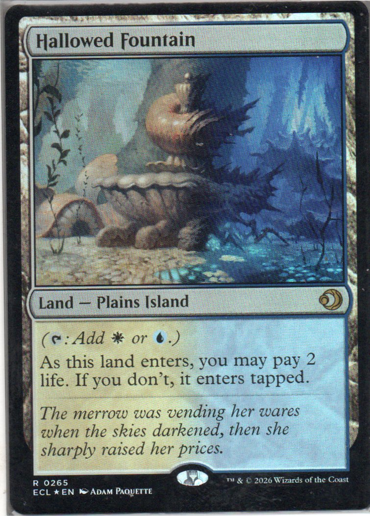 Hallowed Fountain ECL 265 Rare Foil Ingles