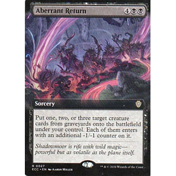 Aberrant Return ECL 027 Rare Ingles