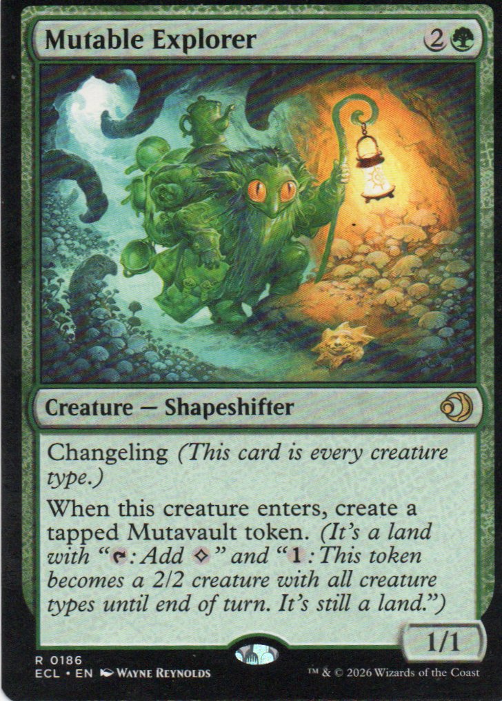 Mutable Explorer ECL 186 Rare Ingles