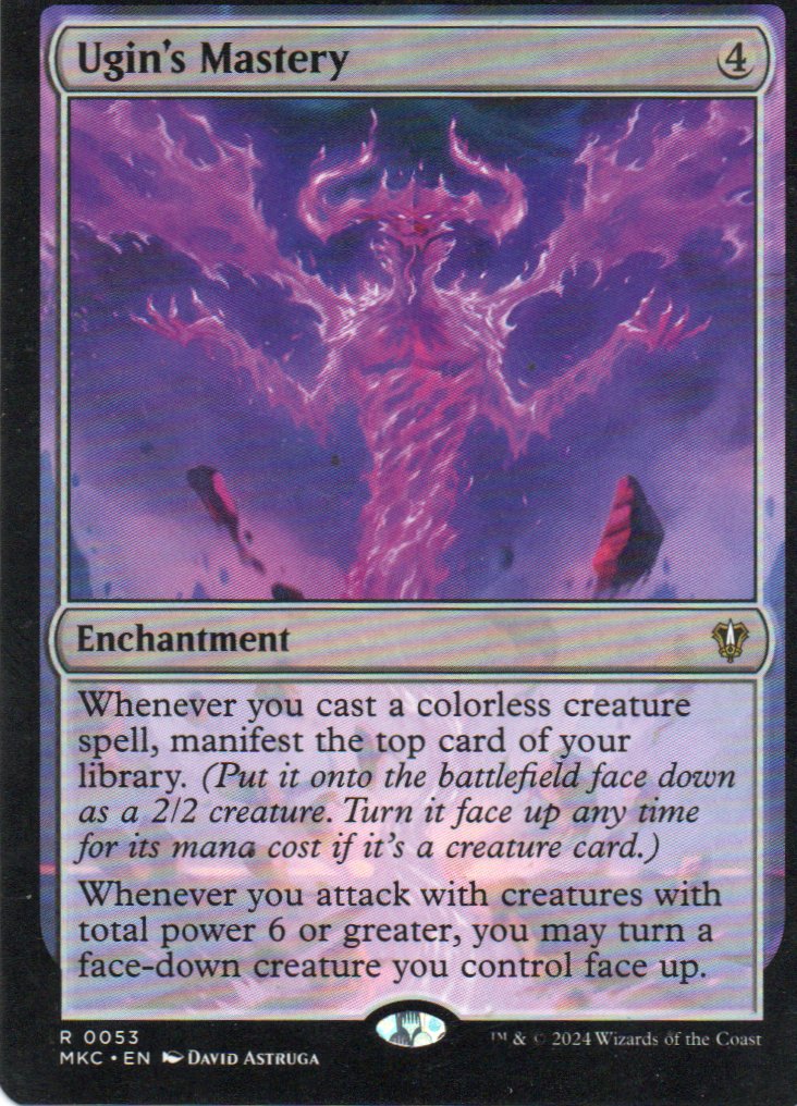 Ugin's Mastery MKC 053 Rare Ingles