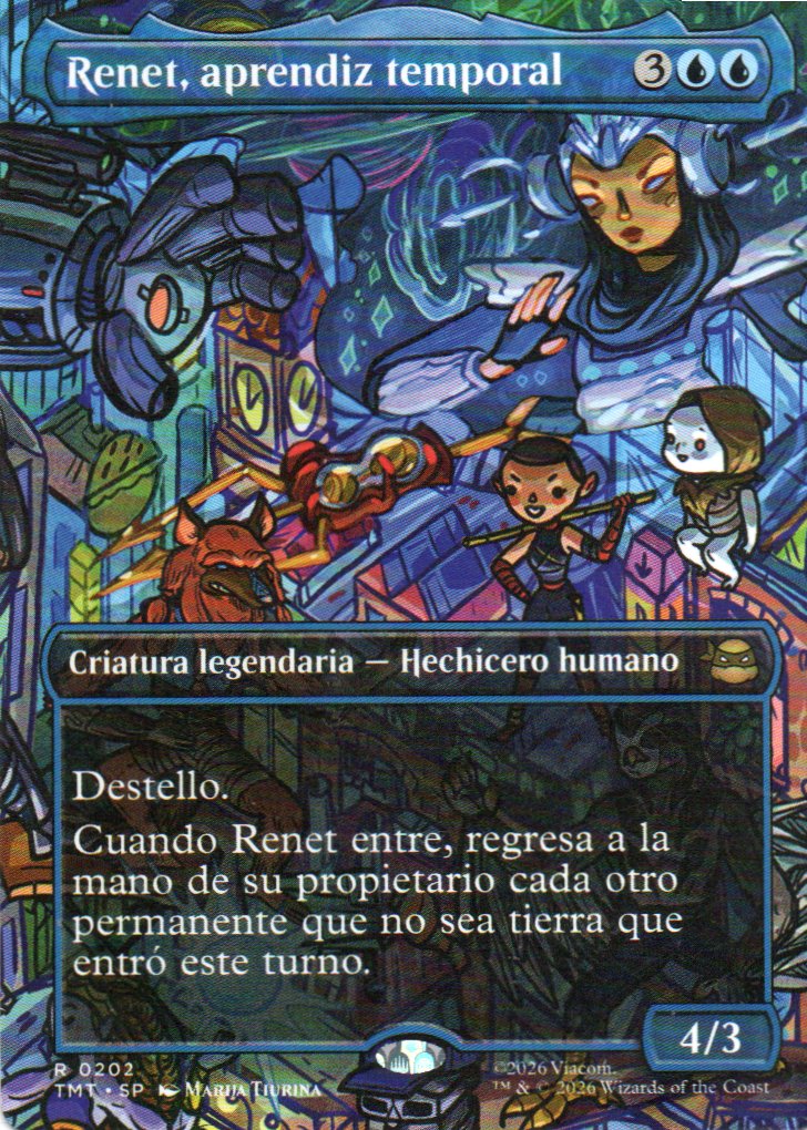 Renet, Aprendiz Temporal TMT 202 Rare Ingles