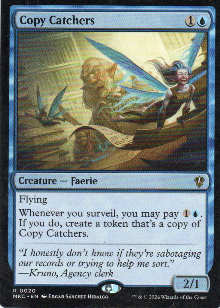 Copy Catchers MKC 020 Rare Ingles