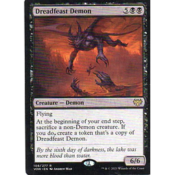Dreadfeast Demon VOW 108 Rare Ingles