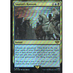 Sauron's Ransom LTR 225 Rare Foil Ingles