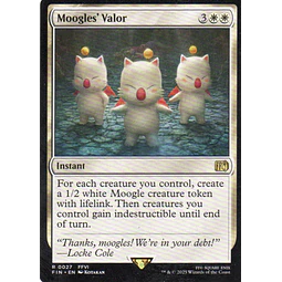 Moogles's Valor FIN 027 Rare Ingles