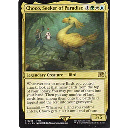 Choco, Seeker of Paradise FIN 215 Rare Ingles
