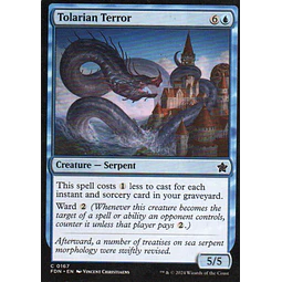 Tolarian Terror FDN 167 Commun Ingles