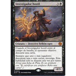 Investigador Hostil BIG 010 Mythic rare Español