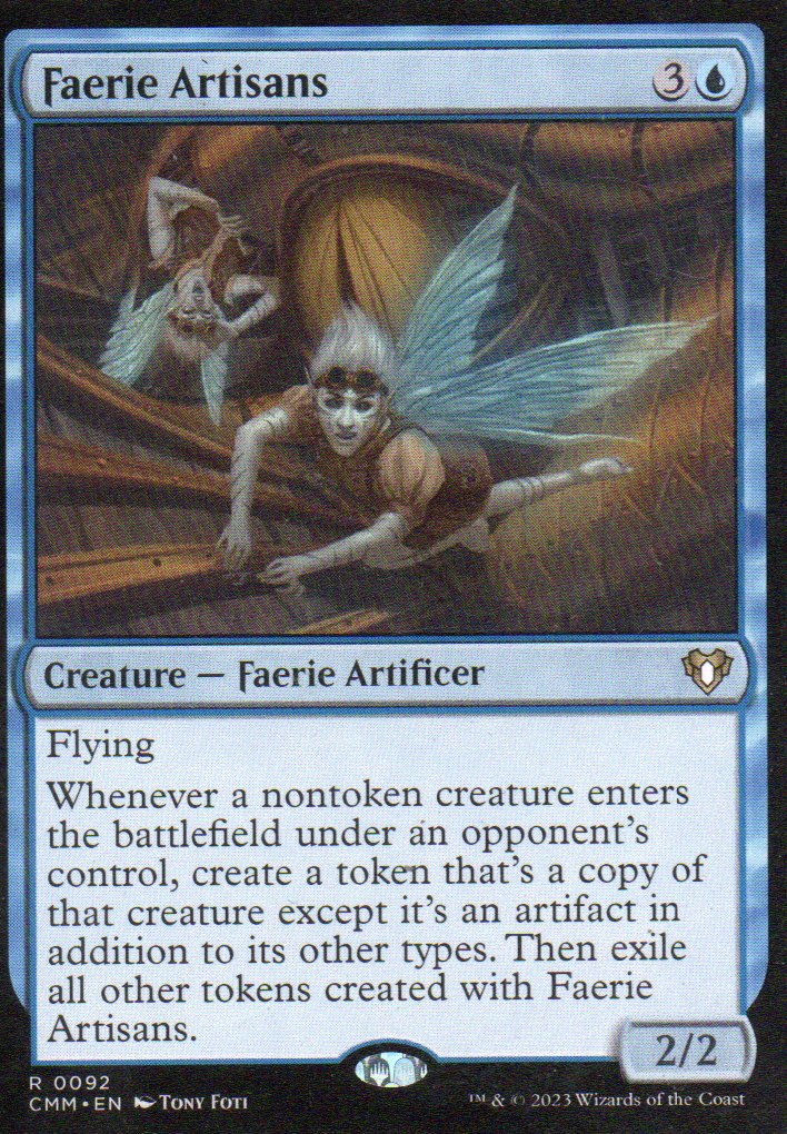 Faerie Artisans CMM 092 Rare Ingles
