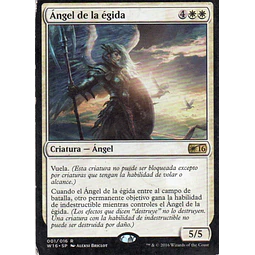 Angel de la egida W16 001 Rare Ingles
