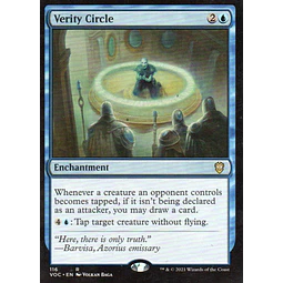 Verity Circle VOC 116 Rare Ingles