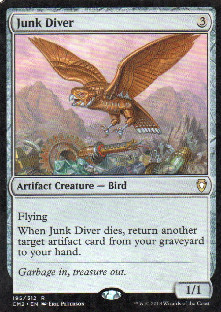 Junk Diver CM2 192 Rare Ingles