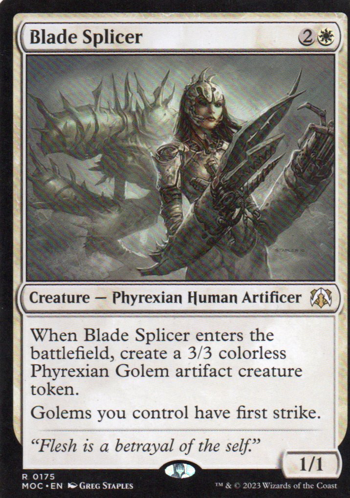 Blade Splicer MOC 175 Rare Ingles