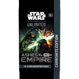 Carbonite Booster Pack Ashes of the Empire Star Wars Unlimited