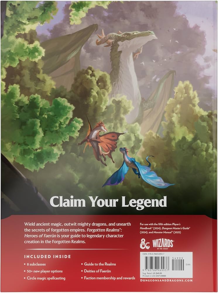 [EN] D&D Forgotten Realms: Heroes of Faerun