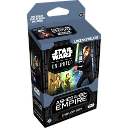 Deck Luke Skywalker Ashes of the Empire Star Wars Unlimited