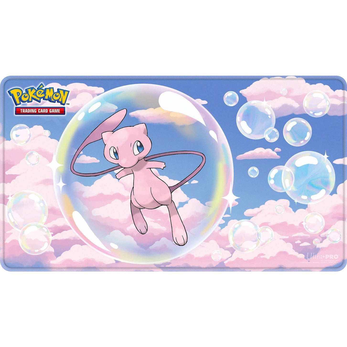 Mew Mythical Foil Pokemon Playmat