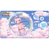 Mew Mythical Foil Pokemon Playmat