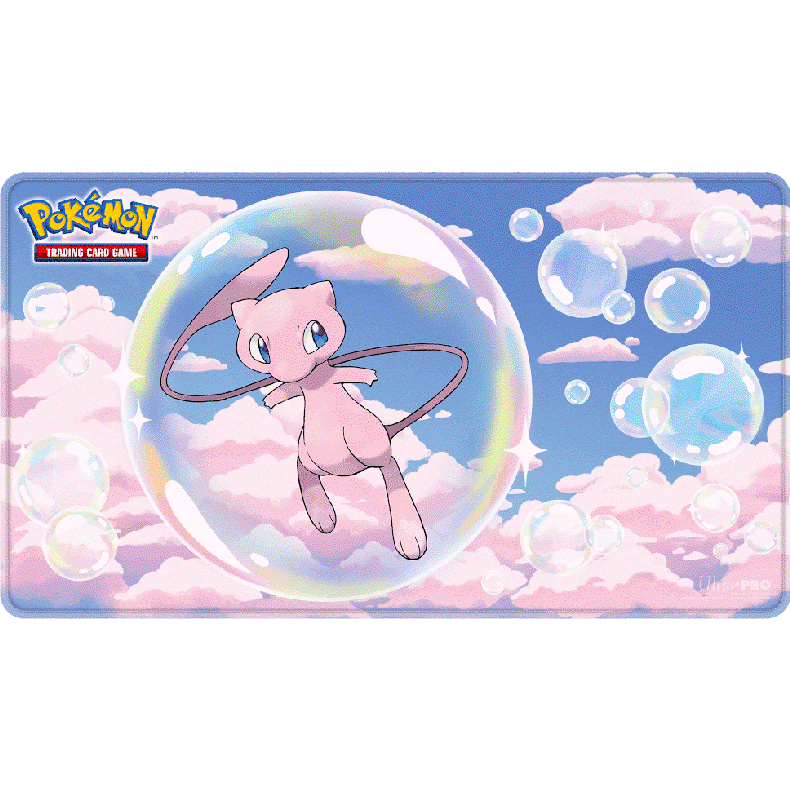 Mew Mythical Foil Pokemon Playmat