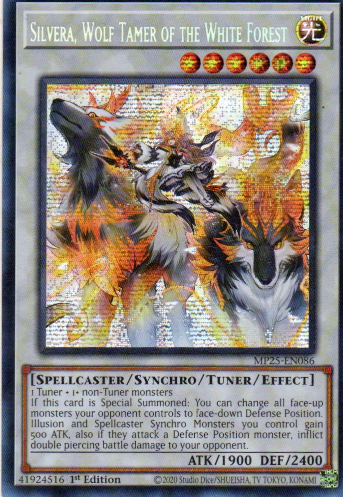 Silvera, Wolf Tamer of the White Forest MP25-EN086 Secret rare