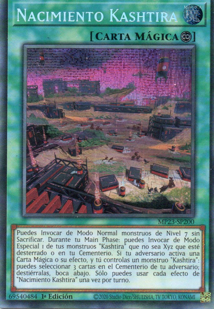 Nacimiento Kashtira MP23-SP200 Secret rare