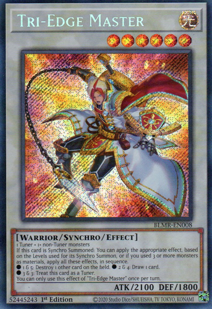 Tri-Edge Master BLMR-EN008 Secret rare