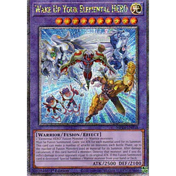 Wake Up Your Elemental HERO MP24-EN018 Quarter rare