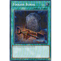 Foolish Burial RA02-EN049 Secret rare