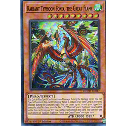 Radiant Typhoon Fonix, the Great Flame DOOD-EN017 Ultra rare