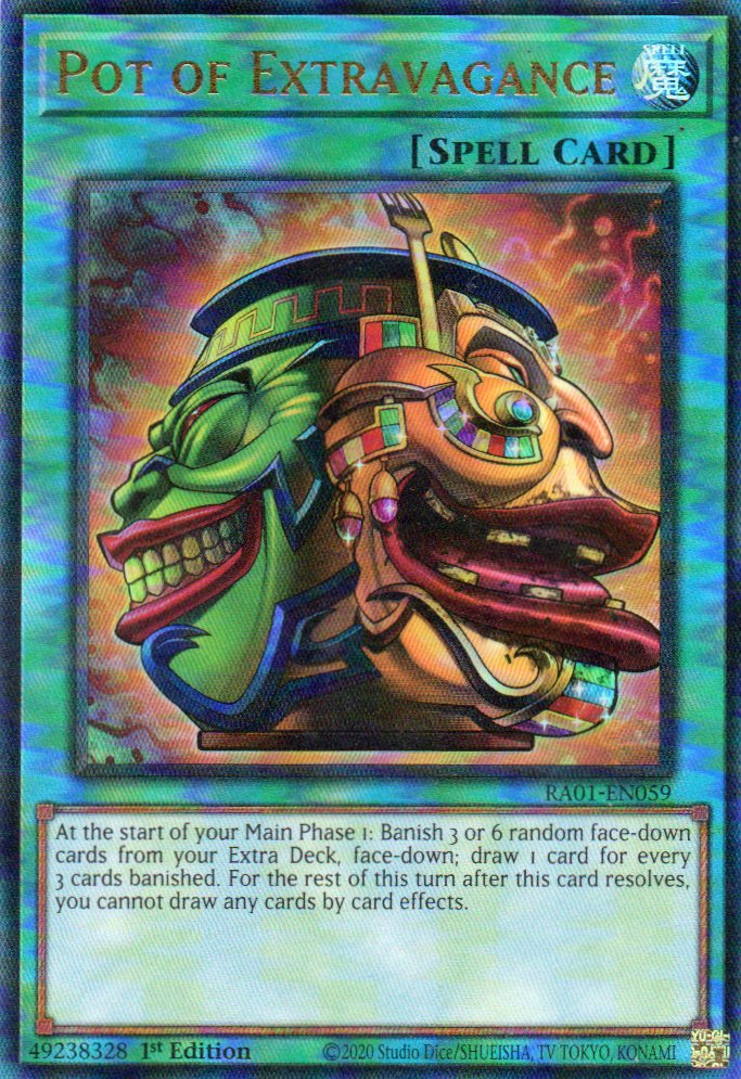 Pot of Prosperity RA01-EN059 Ultimate rare