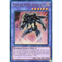 Masked HERO Dark Law RA01-EN025 Ultimate rare