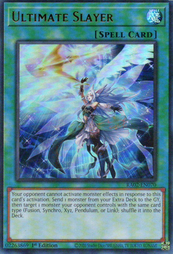 Ultimate Slayer RA02-EN070 Ultra rare