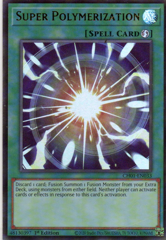 Super Polymerization CH01-EN033 Ultra rare