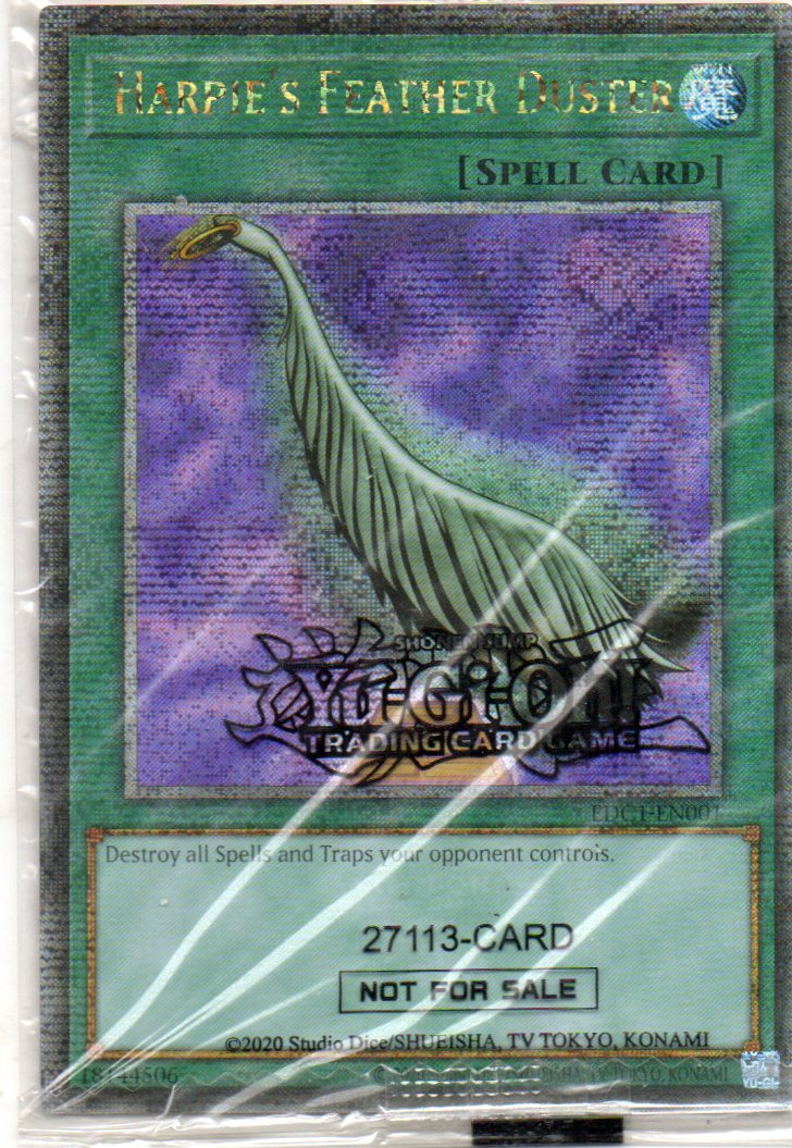Harpie's Feather Duster EDC1-EN001 Quarter rare