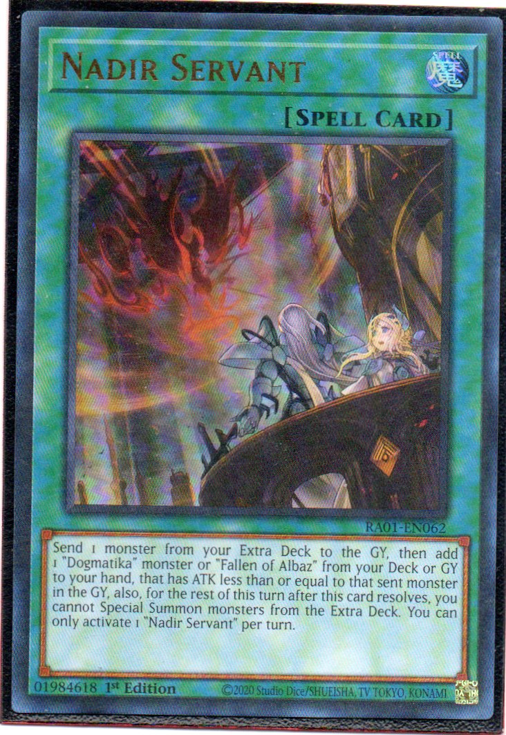 Nadir Servant RA01-EN062 Ultra rare