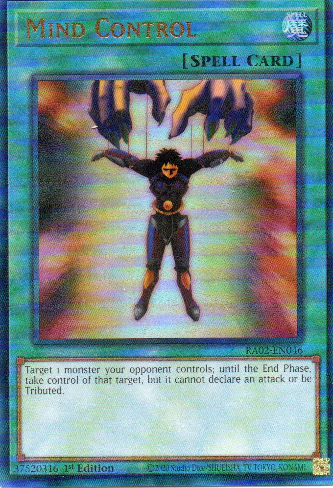 Mind Control RA02-EN046 Ultimate rare