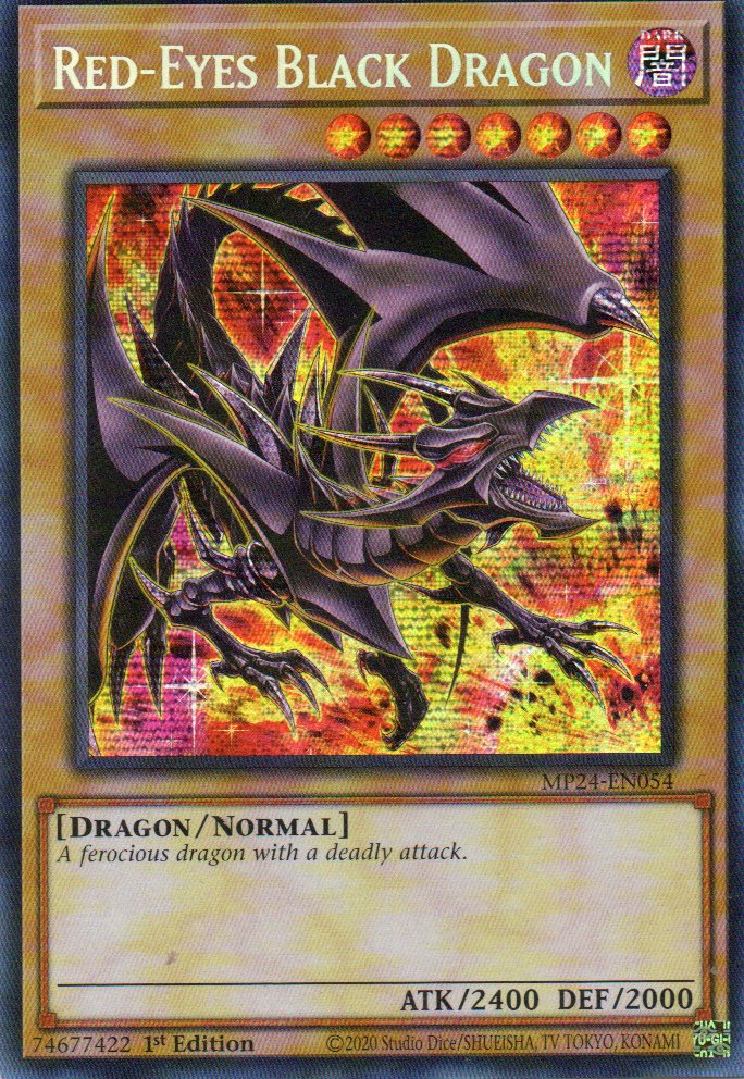 Red-Eyes Black Dragon MP24-EN054 Secret rare